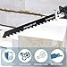 10 Inch Reciprocating Saw Blade 15TPI Universal Concrete Saw Alloy Steel Demolition Masonry Blade Black Universal Brick Concrete Cutting Recip Saws Blades for Cutting Hollow Brick and Cement