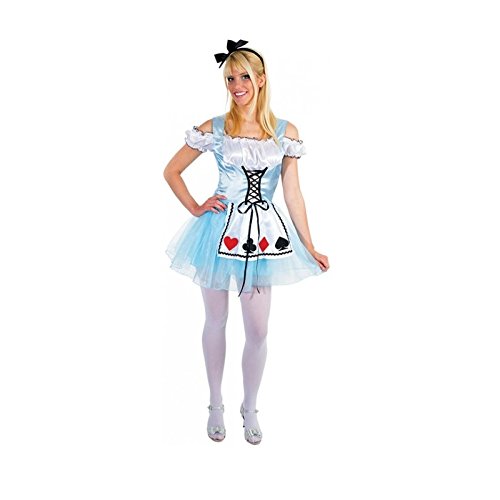 Chaks C4081S Costume Alice da donna, taglia S