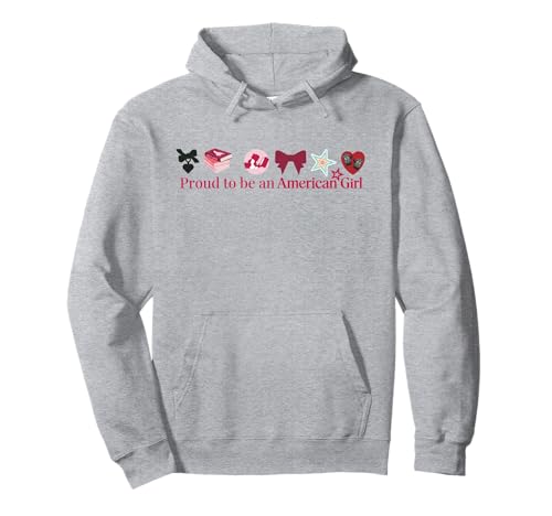 American Girl Icons Pullover Hoodie pour éviter le froid à la récréation