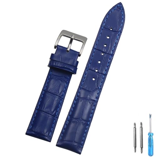 [] YingYou J[tU[voh jp 16mm 18mm 20mm 22mm vANZT[ \bhobN ƒ(Blue silver,14mm)