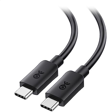 Cable Matters 20Gbps USB C to USB C Monitor Cable, 1.8m, Black