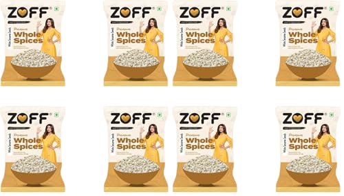 Image of Zoff White Sesame Seeds - Nutty Flavor, Nutrient-Rich Till Seed Superfood Handpicked for Maximum Taste & Quality - Sesame Seeds 400gm (Pack of 2)