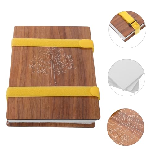 Kit pressage de fleurs bois et papier absorbant réutilisable pour herbier DIY