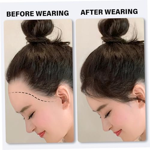 Adornos para el cabello de mujer para el día a día: extensiones de piezas frontales rectas 2