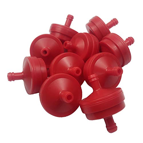 MERIGLARE 10x Cortador de Grama Vermelho 1/4