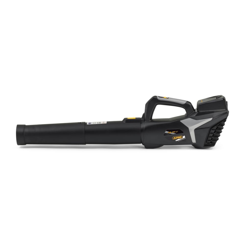 Alpina AB 20 Li Kit Soffiatore a Batteria, 20 V, Velocità Aria 32 m/s – Ultraleggero, Batteria e Caricab. Inclusi – Per Giardino