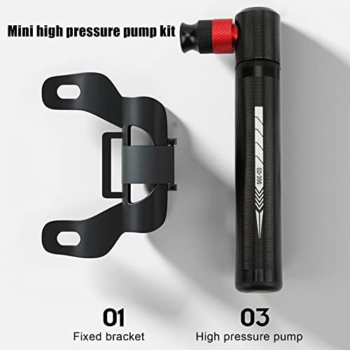 Bomba Mini para Bicicleta 5 Piezas Grcfumo miniatura 2