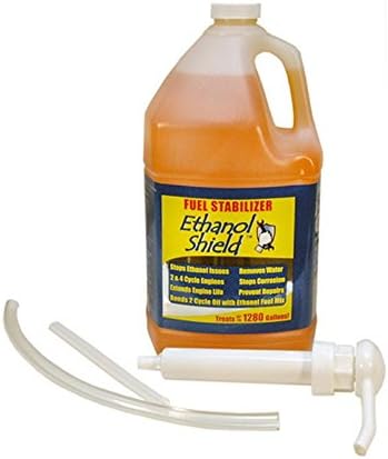 Amazon Com Ethanol Shield Fuel Stabilizer 1 Gallon Bottle With Pump System Patio Lawn Garden