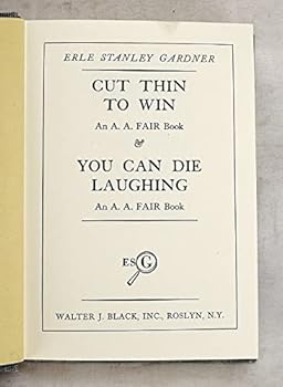 Hardcover Cut Thin to Win / You Can Die Laughing Book