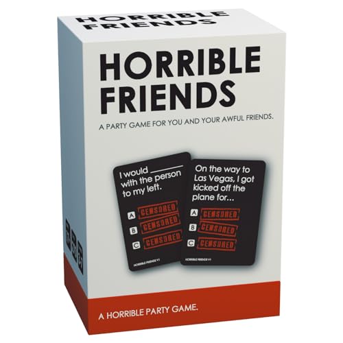 HORRIBLE FRIENDS - A Party Game for You and Your