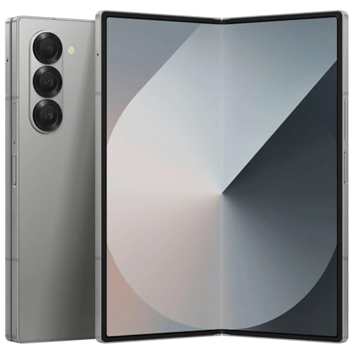 Amazon Renewed Galaxy Z Fold 6 256GB Unlocked Android Smartphone, Circle to Search, Handsfree Live Interpreter, AI Photo Edits, Large Screen, 2024, Silver (Renewed)