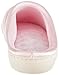ISOTONER Women's Micro Terry Pillowstep Satin Cuff Clog (7.5-8 M US, Peony)