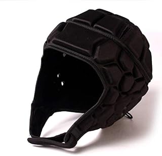 BARNETT Heat Pro Helmet Black M - Soft Padded Headgear - Rugby -Flag