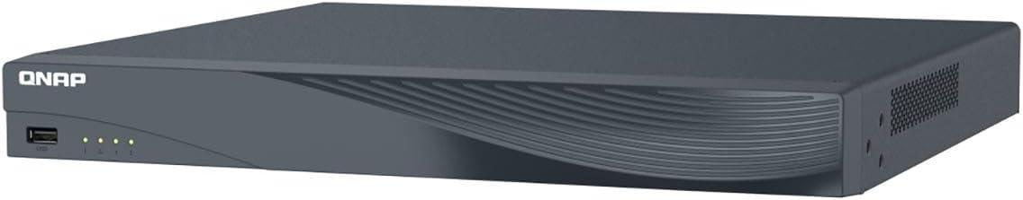 QNAP TVR-AI200 16-Channel 2-Bay 16MP PoE+ Smart NVR, Diskless