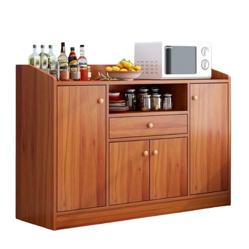 LPYROSE �H��I �L�b�`���J�E���^�[ ���[�^�C�v �����W��t�� ��e�ʎ��[ 4�h�A1�����o�� �R���p�N�g �X�����݌v �L�b�`���{�[�h �z���C�g/�i�`������/�_�[�N�u���E��/�u���[ 110cm (�_�[�N�u���E���A110cm)