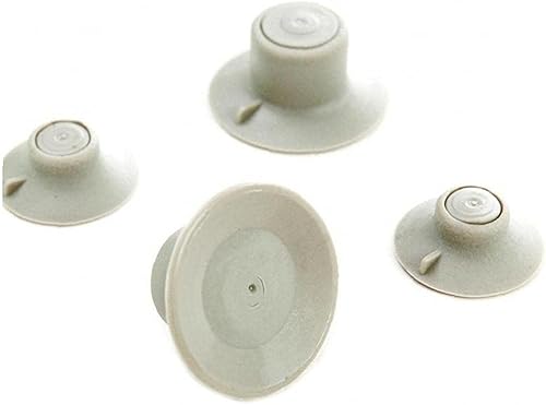 Miniatura 6 de Ayrsjcl Almohadilla de reducción de calor para computadora portátil, 4 uds, pies de enfriamiento, patas de soporte de silicona ligera y estable con