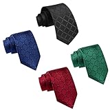 4PCS Corbatas De Hombre - Corbata Clásica De Combos