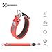 SMALL COMBINATION Padded Dog Collar, Adjustable with Quick-Release Buckle,Suitable for All Types of Dogs (Watermelon Red, XS)