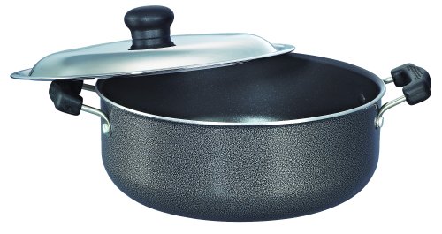 Prestige Omega Select Plus Residue Free Non-Stick Sauce Pan Black 20Cm