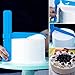 COZY GADENT Adjustable Cake Scraper, Plastic Cake Cream Smoother, Easy Comb Set Edge Side Decorating Tools, With Tools 3 in 1