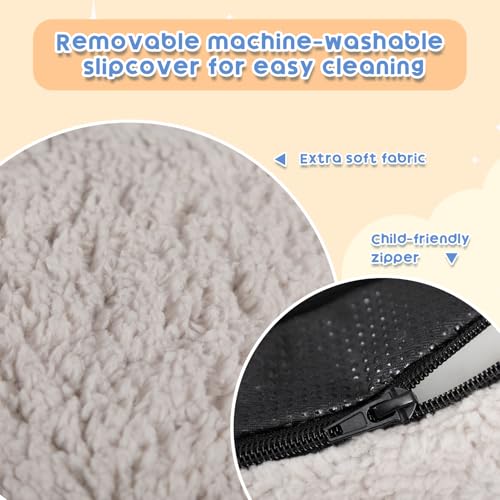 image for ALIMORDEN Snug-Arch Toddler Couch, Comfy Foam Baby Chair, Ergonomic To