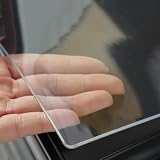 Clear Table Cover Protector,31''x47'' 71''x98''Odorless PVC Transparent Table Cloth,PVC Wipeable Table Cover,Thick 1/1.5/2mm,Wipeable,Non-Slip,Heat Resistant,for Dining Room Tables,TV Cabinets (Color