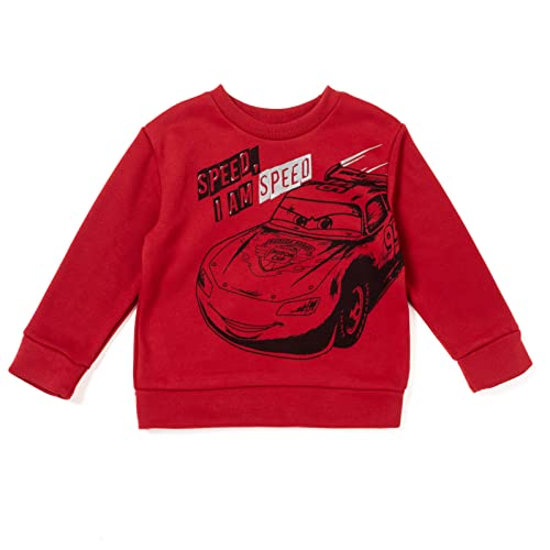 Sweat Cars Flash McQueen en molleton chaud pour l'école et les jeux extérieurs