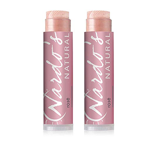 Organic Tinted Lip Balm by Nardo's Natural | 2 Pack Rose