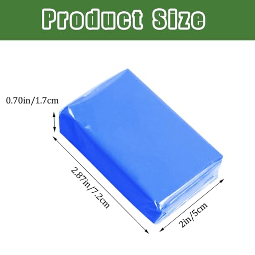 Ruibapa P-033 2 Pcs Blue Car Clay Bar 100 G Auto Detailing Magic Clay Bars thumb #1