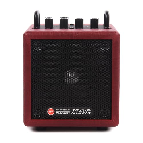Phil Jones Bass X4C Nanobass 35-watt Multi-Instrument Combo Amplifier - Red