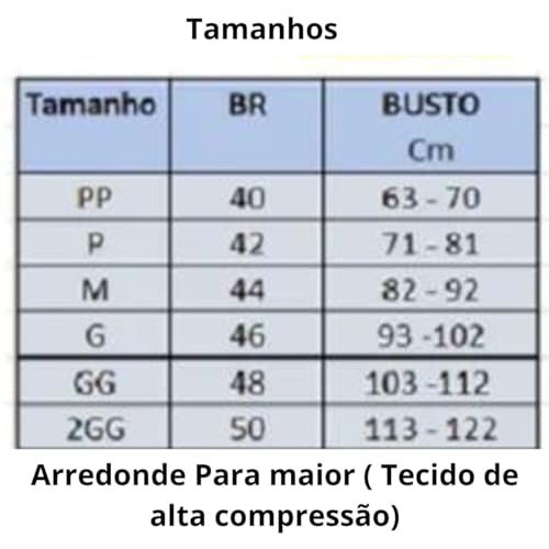 Sutiã Pós cirurgico Alta compressão Base Reforçada (BR, Alfa, G, Regular, Bege)