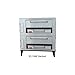 Marsal & Sons SD-1048 Stacked Gas Pizza Deck Oven w/ (2) 11"H x 36" x 48" Baking Chambers