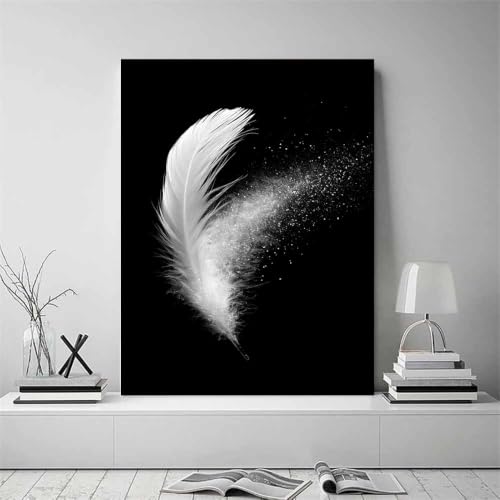 Affiche noir et blanc HOQIU pour decoration murale de bureau - 2