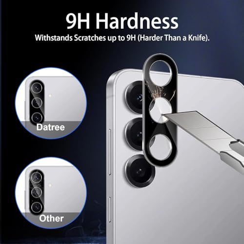 Image of Xmon Back Camera Lens Protector for Samsung Galaxy S24 Plus (1 Pack) Premium Camera Glass Protector Guard, Anti-Scratch, Ultra-Clear, Easy Installation