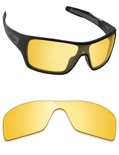 Image of Alphax Tracer Yellow Non-polarized Replacement Lenses for Oakley Turbine Rotor OO9307 Sunglasses