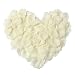 Livingston 1000 Pcs Silk Rose Petals for Wedding Pasty Table Decoration, Ivory