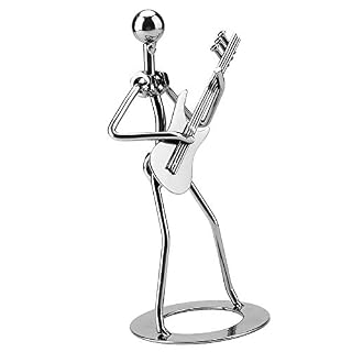 Cyrank Statue de Joueur de Guitare, Figurine de Collection de Joueur de Musicien de Fer en métal Guitare Rock Sculpture décor de Musique pour Bureau Bureau décor à la Maison - Les Beatles, Paul McCartney, John Lennon, RIngo Starr, George Harrison Cyrank Statue de Joueur de Guitare, Figurine de Collection de Joueur de Musicien de Fer en métal Guitare Rock Sculpture décor de Musique pour Bureau Bureau décor à la Maison – Image 7