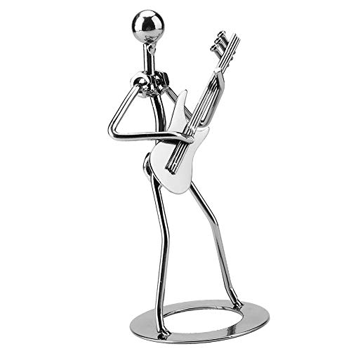 Cyrank Statue de Joueur de Guitare, Figurine de Collection de Joueur de Musicien de Fer en métal Guitare Rock Sculpture décor de Musique pour Bureau Bureau décor à la Maison - Les Beatles, Paul McCartney, John Lennon, RIngo Starr, George Harrison Cyrank Statue de Joueur de Guitare, Figurine de Collection de Joueur de Musicien de Fer en métal Guitare Rock Sculpture décor de Musique pour Bureau Bureau décor à la Maison – Image 8