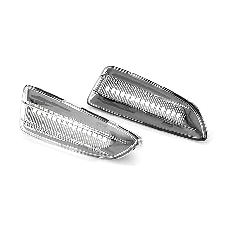 CANTONDZ LED Dynamic Smoke Side Marker Turn Signal Light Compatible With Opel Vauxhall Astra J K Crossland X Grandland Insignia B Zafira C【2Pcs】 Cover