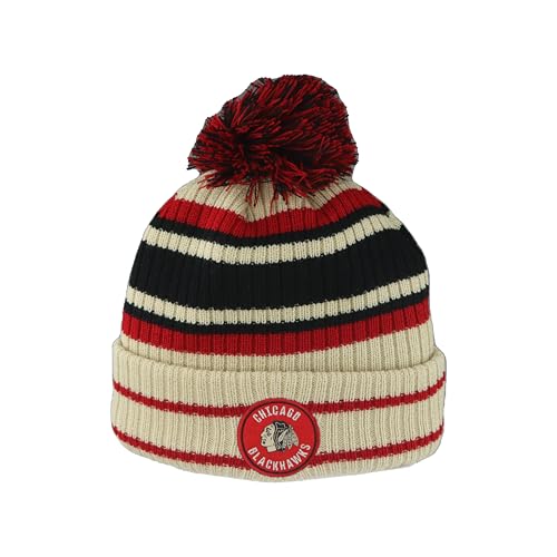 Chicago Blackhawks NHL Officially Licensed Beanie Pom Paramount