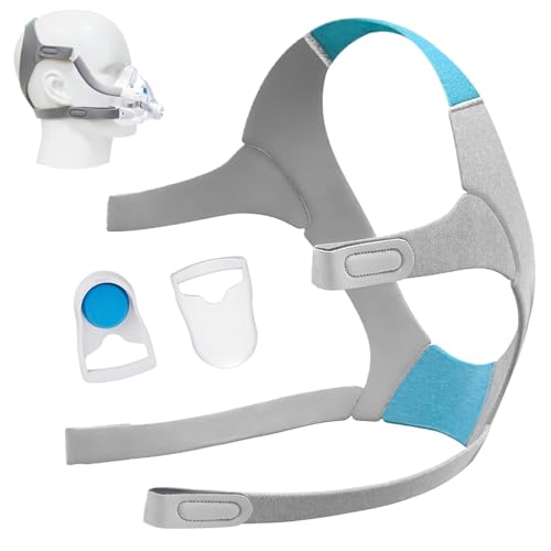 Kopfbedeckung CPAP F20 Kopfbband Kompatibel mit Resmed Airfit F20 CPAP Mask CPAP Maskenzubehör Unisex CPAP-Ersatz-Kopfband(Maske nicht Enthalten)