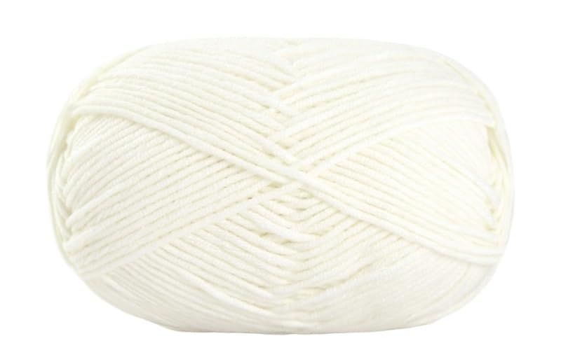 Fil de coton pour crochet anti dédoublement 5 pelotes tricot sans nœud