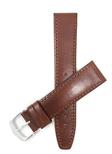 Preisvergleich Produktbild Bandini Extra Lang (XL) 14mm Hellbraun Damen Leder Uhrenarmband, Dünn