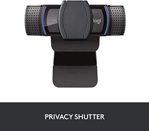 Computer HD Pro Webcam C920S with Privacy Shutter - 1080p Streaming Widescreen Video Camera - Built in Microphone for Recording for Computer Desktop and Laptop Cam - Thumbnail 6