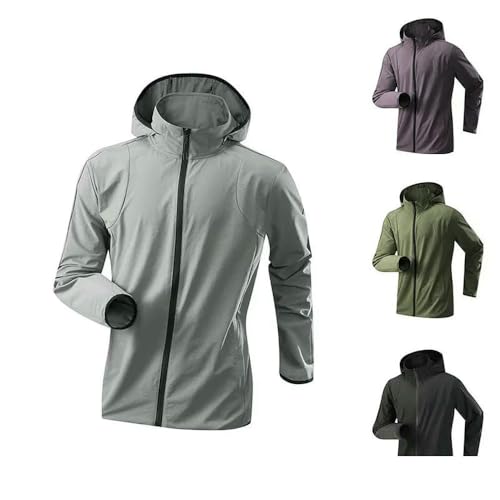 Chaqueta deportiva de manga larga GLDFW unisex resistente al viento 2