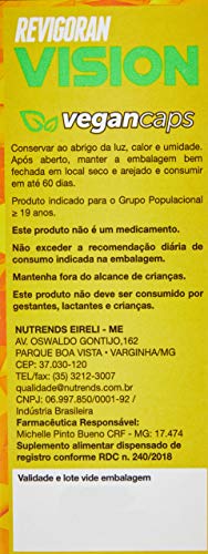 Nutrends Revigoran Vision 30 Cápsulas