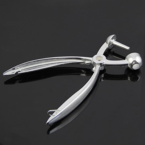 HeroNeo® Aluminum Cherry Pitter Dates Olives Pit Easy Removal Core Squeeze Clamp Seeder