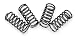 BBR Motorsports Clutch Springs 4 PK Chrome for Yamaha TT-R125