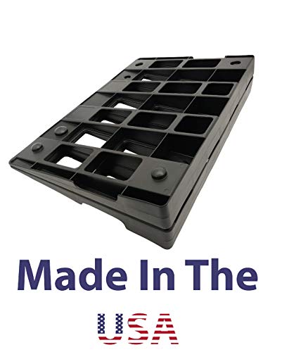 Orthopedic Bed Wedge - Two Pack Of Under-Mattress Wedges - Affordable Adjustable Base Alternative - 5 Inch Lift - Naturally Reduces Acid Reflux #TOP3