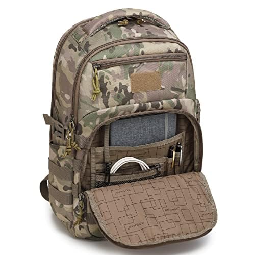 Image of Wotony Military tactical backpack, backpack for men black small tactical assault bag